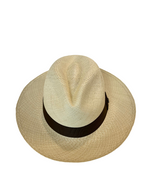 Classic Panama Hat - Natural with Brown Band