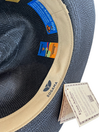 Classic Panama Hat - Black with Black Band