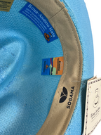 Classic Panama Hat - Light Blue with Black Band